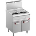 Gasfriteuse 2 Kuipen 14 Liter Op Kast - Diamond G7/F28A7-N