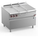 Diamond Kantelbare Gasbraadpan RVS Kuip 120 Liter op Meubel - G9/BRI12-N