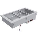 Bain Marie, Elektrisch, Inbouw, 3x 1/1 GN, Diamond IN/BX12-P