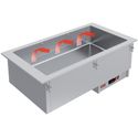Droge Bain Marie, Elektrisch, Inbouw, 4x 1/1 GN, Diamond IN/BX15-PSC