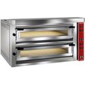 Diamond Elektrische Pizzaoven, 2x 6 Pizzas 350mm - FULL Vuurvaste Steen - LFD-12-LX