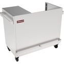 Diamond MEX-RG2/N Onderstel RVS op wielen voor vitrine VBE-211/N