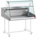 Gekoelde Vitrinetoonbank B=100cm | Rechte Ruit | Schuifdeuren | Diamond | SUP10-ZD/R2