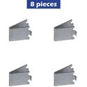 Diamond Set van 8 clips voor 200Lt kasten | PV2/K8