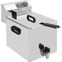 Diverso By Diamond Elektrische Friteuse Tafelmodel 8 Liter + Aftapkraan - WR-EF08-S8