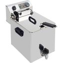 Diverso By Diamond Elektrische Friteuse Tafelmodel 10 Liter + Aftapkraan - WR-EF10-S1