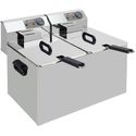 Diverso By Diamond Elektrische Friteuse Tafelmodel 2x 7 Liter - WR-EF14-D7
