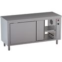 Diamond TEP127-SA6 Warmhoudkasttafel, schuifdeuren, centrale doorgeefopening