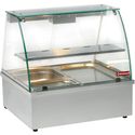 Warmvitrine | Bain-marie | Panoramische | 2x GN1/1 | VBE-211 | Diamond