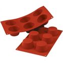 Bakmat Muffins-Medium (Cap.06St.) | SiliconFlex | 070065