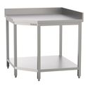 Qusinox 380052 Werktafel - 100cm| hoekmodel