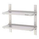 Qusinox 380321 Wandplankset - 080cm-2x