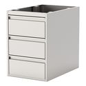Qusinox 380903 Ladenblok - 3xGN 1/1
