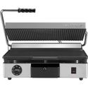 MilanToast Contactgrill Glad/Geribbeld - 420077