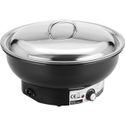 Elektrische Chafing Dish - Met Deksel en Voedselpan - 7 Liter - Ø40 cm - 861085
