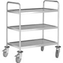 Pujadas Serveerwagen (Cap.3X 90X50Cm), RVS, 898436