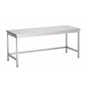 Gastro-Inox Werktafel van RVS Zonder Onderblad, 1600(l)x600(d)x880(h)mm - 301.200