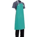 Whites PVC nylon halterschort groen | A590