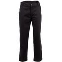 Chef Works Executive unisex koksbroek visgraat zwart S | A674-S
