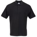 Unisex poloshirt | zwart | maat M | A735-M