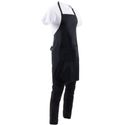 Chef Works halterschort zwart | A924