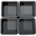 Buffalo AS144 rubber voeten voor planeetmenger 20L (4 stuks)