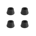 Buffalo AS337 Zwarte rubberen voetjes (4 stuks)
