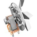 AW268 Buffalo ventilatormotor en ventilatorblad met de klok mee