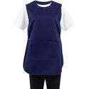 Whites Overgooierschort Met Zak Navy Blue - Whites Chefs Clothing B044
