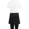 Whites Korte Sloof Zwart, Whites Chefs Clothing B131