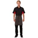 Chef Works Dorset standaard sloof donkergrijs | BB026