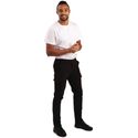 Stretch Slim Combat Broek Zwart - Gastronoble BB463-36