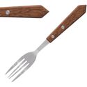 Olympia steakvork hout heft | 12 stuks | C137