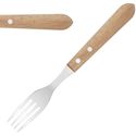 Olympia steakvork hout heft | 12 stuks | C137