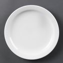 Olympia Whiteware borden met smalle rand 20,2cm | CB488