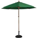 Bolero ronde groene parasol 2,5 meter | CB512