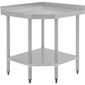 Rvs Werktafel Hoekelement | 60cm | Vogue | CB907