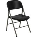 Bolero opklapbare stoelen zwart (2 stuks) | CE693