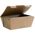Vegware Composteerbare Ribkartonnen Bakjes Medium 60(H)x 150(B)x 110(D)mm (300 Stuks) - Vegware CF885