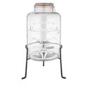 Olympia glazen retro waterdispenser met standaard 8,5L | CK939