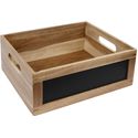 Olympia display krat met krijtbord GN1/2 | CL191