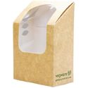 Vegware composteerbare tortilladozen met PLA-venster | CL705