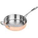 Triwall Koperen Sauteuse | 24cm | Vogue | CM676
