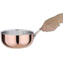 Triwall Koperen Sauteuse Conisch | 20cm | Vogue | CM677
