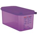 Araven | GN1/3 siliconen allergenen voedseldoos met deksel | 6 liter| CM788