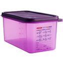 Araven | GN1/3 siliconen allergenen voedseldoos met deksel | 6 liter| CM788