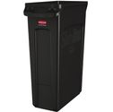 Rubbermaid 1955959 Vented Slim Jim-afvalbak - kunststof | CP653