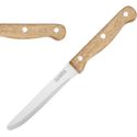 Olympia steakmessen met ronde punt | hout heft | 21.5cm | CS717