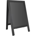 Olympia Stoepplank Zwart Houten Frame 700x1200mm - CU993