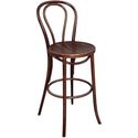 Fameg Bentwood Barkruk Beukenhout Met Walnoot Finish - Fameg CW012